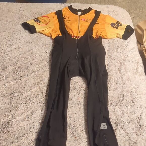 men's Nashbar cycling bib pants, And Cycling Jersery (L) - Picture 1 of 11